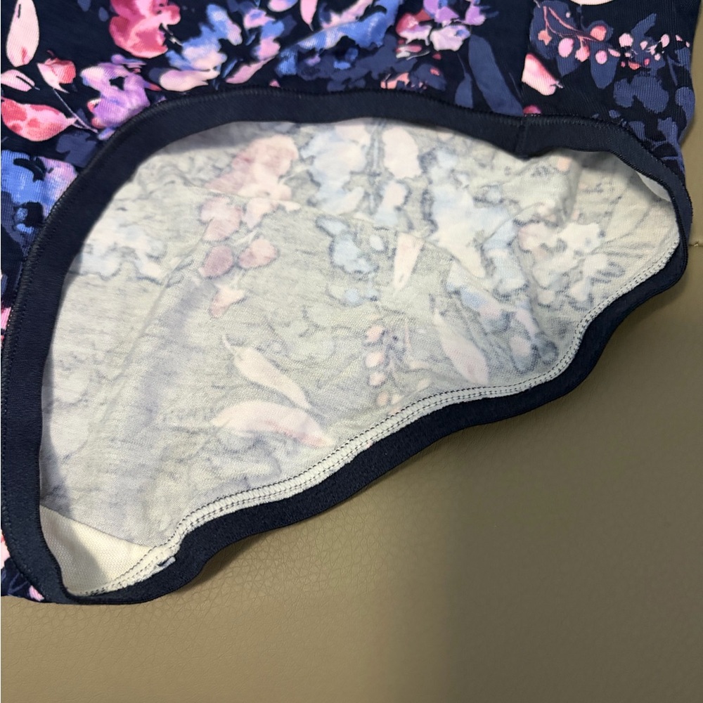 BNWT LOT OF 4 SOMA EMBRACEABLE SUPER SOFT ENCHANTING LACE BRIEFS NAVY MEDIUM (M) - Picture 11 of 14